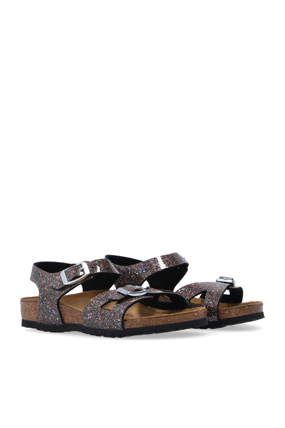 Black discount sparkly birkenstocks